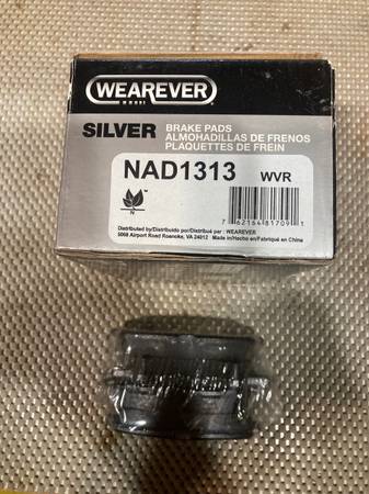 New brake pads 1