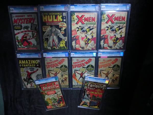 COMICS WANTED MARVEL DC COMIC COLLECTION 1