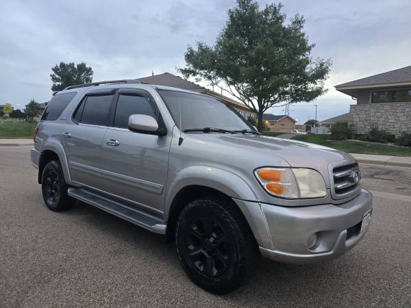 2001 Toyota Sequoia Limited 4WD 4.7 V8 - $7,500 (Greeley)63619738634243121