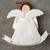 Angel ornament, salt dough 2 thumbnail