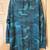 Victoria Secret Pink teal sweatshirt hoodie dress Size Lg 1 thumbnail