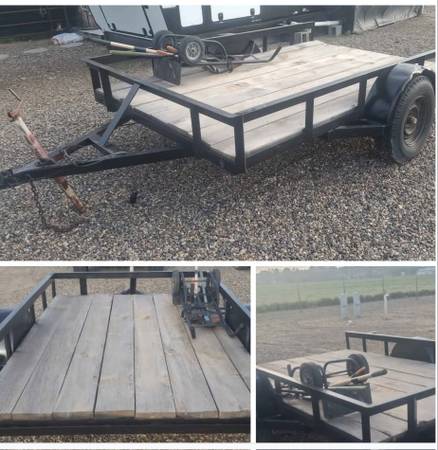 Heavy Duty 6'4"x 10ft Utility Trailer 1
