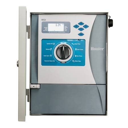 Hunter ICC2 Irrigation Controller (8-Station) with Flow Monitoring Cap 1