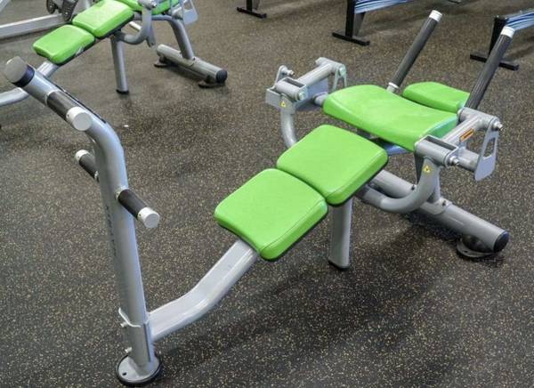 Matrix Abdominal Crunch Bench Model Plate loaded 1