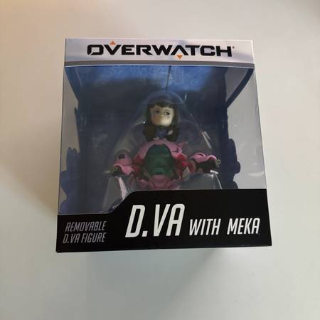 Overwatch DVA W/ Meka Vinyl Figure Cute But Deadly Sealed Figure