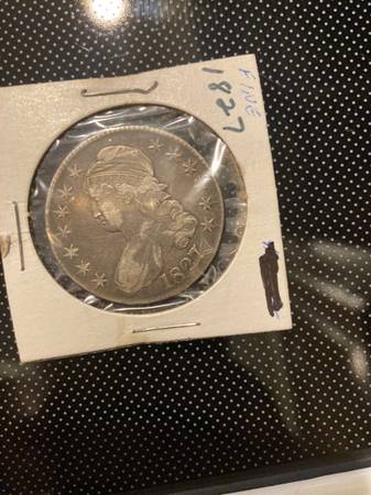 1827 capped bust half dollar 1