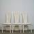 Set of 3 Art Deco Hollywood Regency Dining Chairs 2 thumbnail