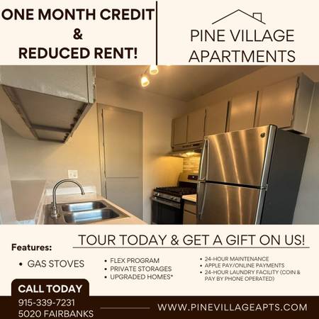 🌷 FRESH START, FRESH SAVINGS! 1 MONTH CREDIT & REDUCED RENT! 1