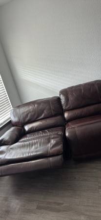 All leather sofa 1