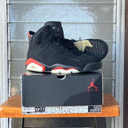 Infrared Jordan 6 Sneakers 1