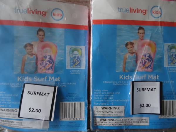Child Surf Float Toy --New in Package-Half Price-- 1