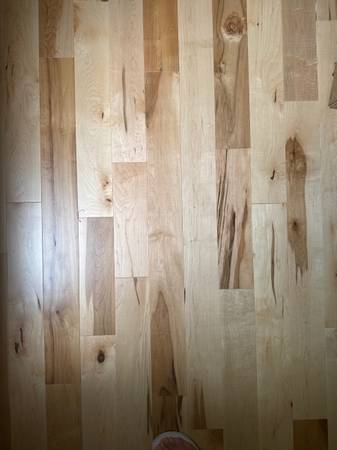 Maple hardwood flooring 1
