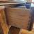SOLID WOOD SERVER SIDEBOARD TABLE WITH BLACK TOP 9 thumbnail