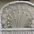 3 panel Peacock MCM Wicker Folding Privacy Screen 72” H 2 thumbnail