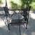 Antique Iron Treadle Frame with Spade Pattern Foot Pedal 1 thumbnail