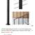 Black metal cable railing posts and material 1 thumbnail