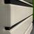 Vintage Post Modern White Lacquer Cal King Platform Bed, Rougier 4 thumbnail