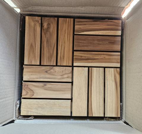 Teak Tile Indoor Outdoor Flooring 1