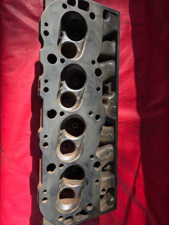 Here is a 66 big block chevy 858 casting square port 1