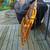 MCM Folding Rocking Chair 6 thumbnail