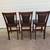 THREE HIGH-BACK BAR STOOLS 2 thumbnail