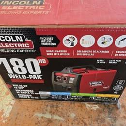 Lincoln Electric Weld-Pak 180 Amp MIG Flux-Core Wire Feed Welder, 230V 1