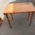 Set of Four (4) Folding Solid Pine Cocktail Tables And Storage Cabinet 6 thumbnail