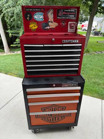 Miscellaneous craftsman tool boxes in good working condition clean WOW 1