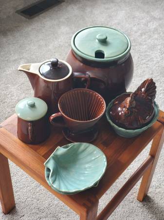 Drip Glase Pottery 1