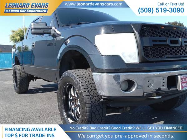 2010 Ford F-150 XLT CREW/UPGRADES $174/mes - $11.990 (Leonard Evans Used Car Superstore)63442532494977124