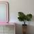 1970's Mirrored Waterfall Vanity Dresser 2 thumbnail