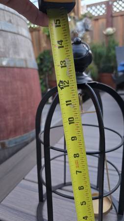 Beautiful Candle Holder Lantern 12"H x 8" Diameter   San Jose 95121 ar - $14 (san jose east)63471436837251121