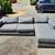 Custom Fabric Sectional Couch 2 thumbnail