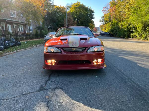 1997 FORD MUSTANG GT CONVERTIBLE SUPER CHARGED - $12,995 (Flushing)63654711706753121