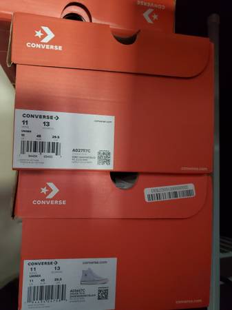 Converse chuck 70 11.5m new in box sunny yellow /ghost blue choice 1