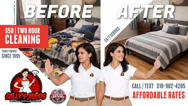 Sally’s Maids – Professional House, Home, Apartment and Condo Cleaning 1