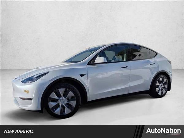 2022 Tesla Model Y Long Range AWD All Wheel Drive SUV Electric 1