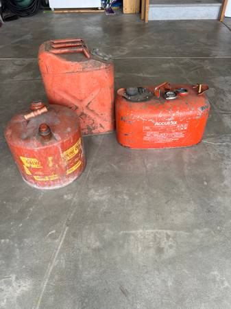 Vintage fuel tank collection 1