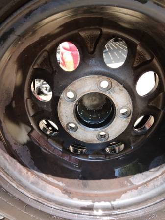 33 x 12.50R - 15LT   "WRANGLER" Mudder on ION ALLOY 15x10 - $125 (Ocean Springs)62919269697922123