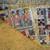 Vtg Handmade Patchwork Crazy Quilt Blanket Retro 53 x 40", 60s or 70s 8 thumbnail