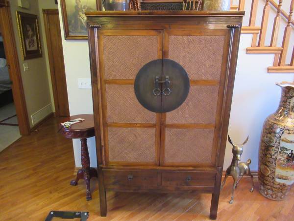Palecek Chinese Hardwood Cabinet! 1