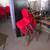 Red Stacking Chair 5 thumbnail