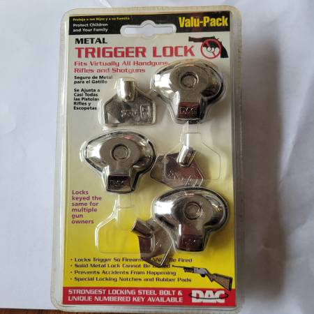 Metal Trigger Lock 3 pack 1