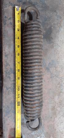 New plow spring 1