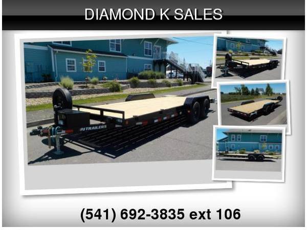 2023 PJ Trailers Flatdeck CE 7' X 20' 10K 1