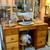 Vintage Solid Wood Desk 1 thumbnail