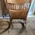 Antique Quartersawn Tiger Oak Craftsman Bentwood Rocking Chair 1920’s 7 thumbnail