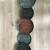 FIVE ATTACHED MULTI-COLOR METAL PLATES HANGING WALL ART DECOR 48”x12”x 3 thumbnail