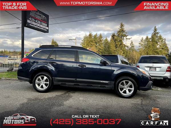 $111/mes - 2013 Subaru Outback 25i Limited AWD Wagon - $7.999 (23410 Highway 99, WA 98026)63441799654275123