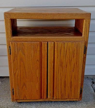 Cabinet on Wheels - Dimensions: 24"W X 16.5" D X 31"H 1